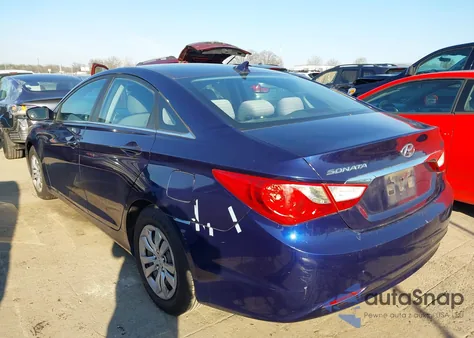 2011 Hyundai Sonata Gls из США, поврежденный, VIN 5NPEB4AC5BH033663